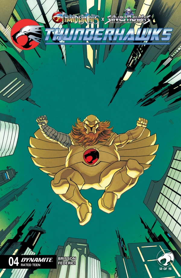 Thundercats X Silverhawks: Thunderhawks: Declan Shalvey Variant #4 - Cover B